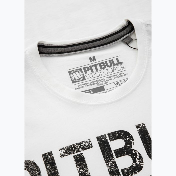 Pitbull West Coast - Maglietta da uomo Drive bianca 4