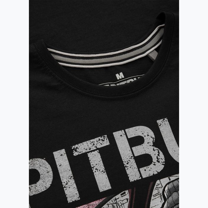 Pitbull West Coast - Maglietta da uomo Drive nera 4