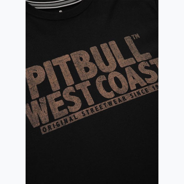 Maglietta Pitbull West Coast Mugshot 2 nera da uomo 3