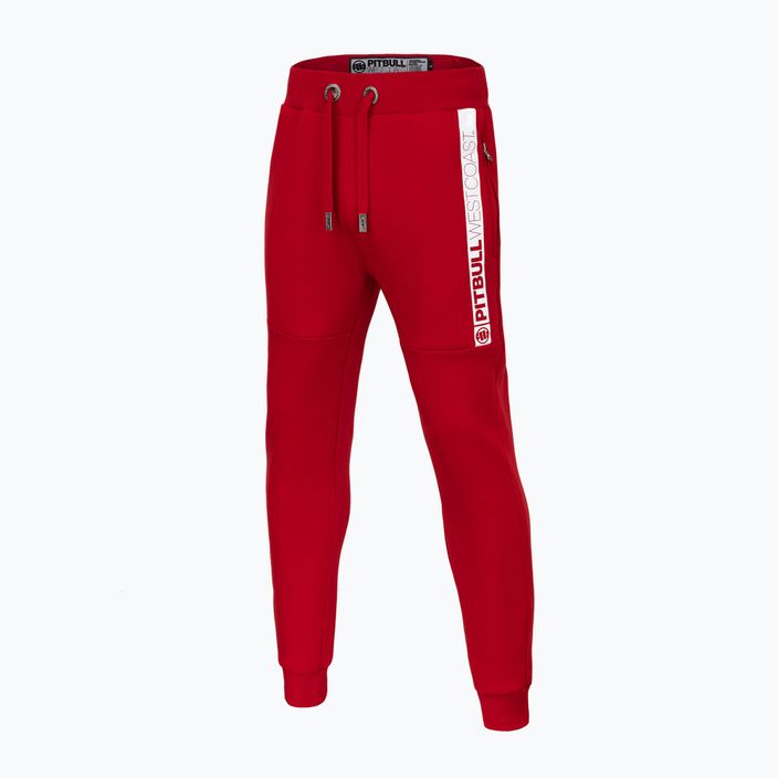 Pantaloni da jogging Pitbull West Coast New Hilltop da uomo, rosso 3