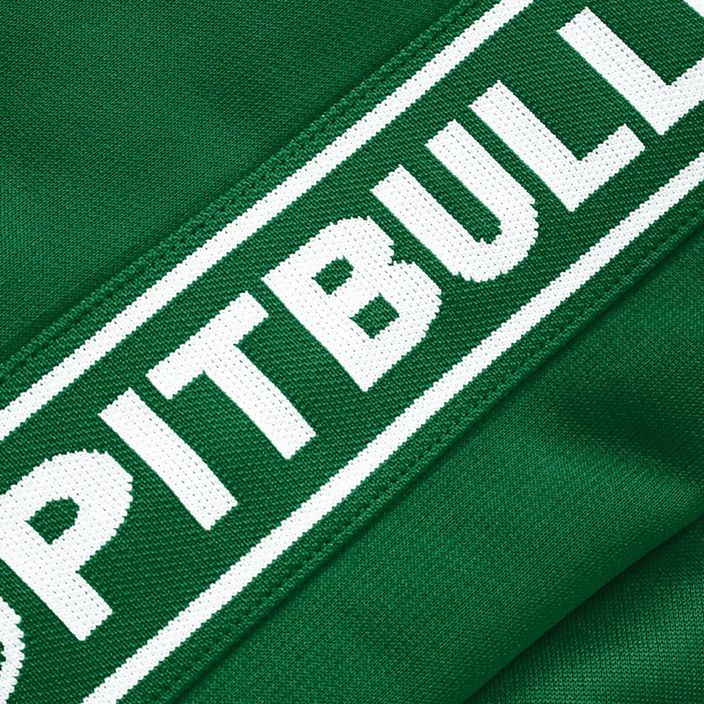 Pitbull West Coast Trackjacket Uomo Tape Logo Terry Group verde 7