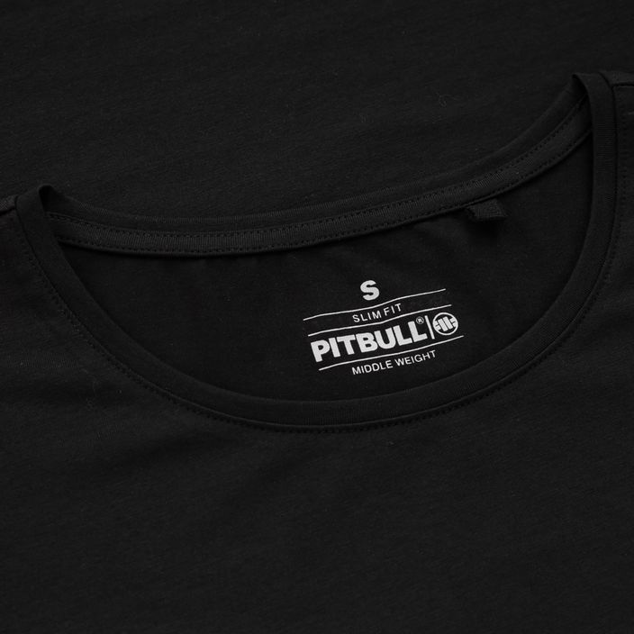 Maglietta Pitbull West Coast donna Logo piccolo nero 3