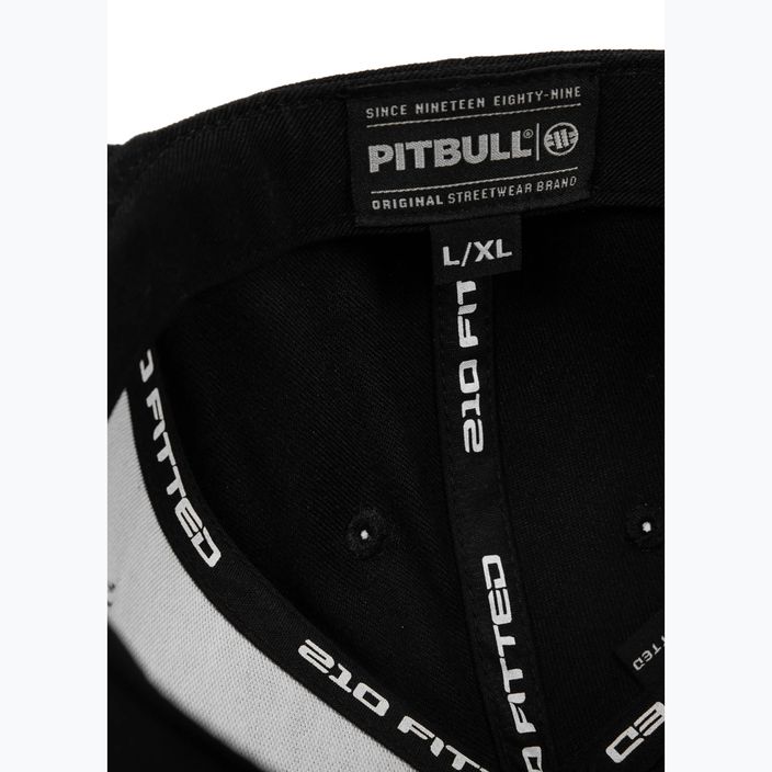 Cappello da baseball Pitbull West Coast Full Cap EL Jeffe YP classico nero/grigio 7