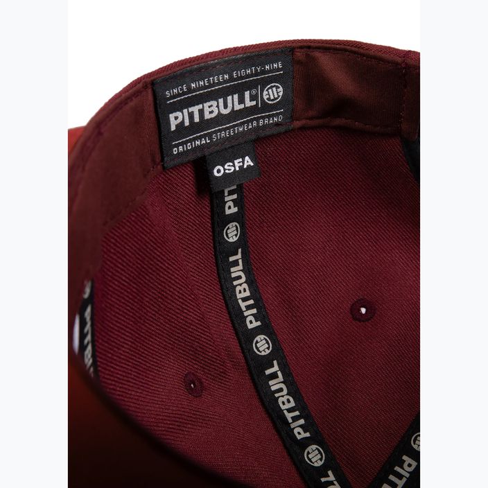 Cappello da baseball Pitbull West Coast Snapback Pitbull YP Classic Premium bordeaux 7