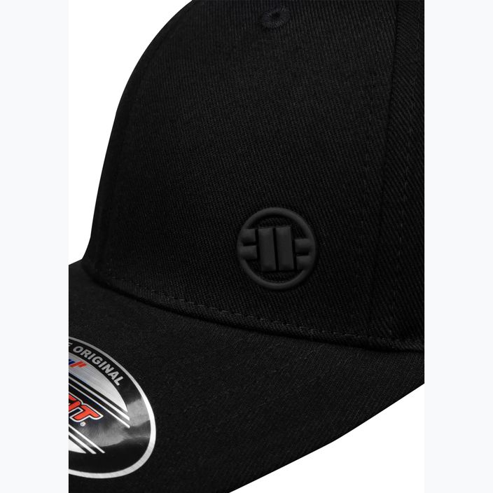 Cappello completo Pitbull West Coast Uomo 'Small Logo' Saldatura Giovani nero 3