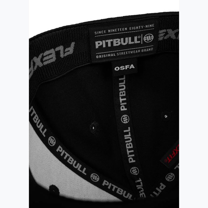 Cappello completo Pitbull West Coast Uomo 'Small Logo' Saldatura Giovani nero 6