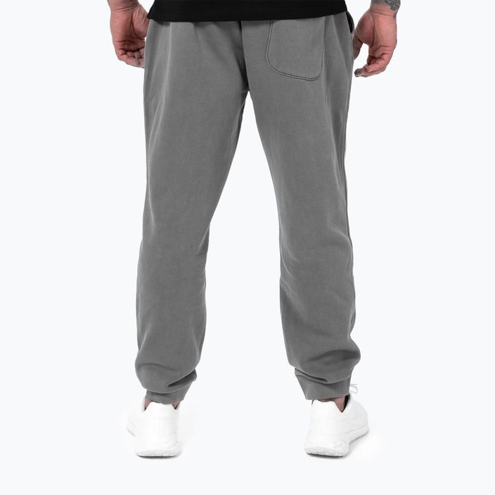 Pantaloni da uomo Pitbull West Coast Lancaster Jogging grigio 3