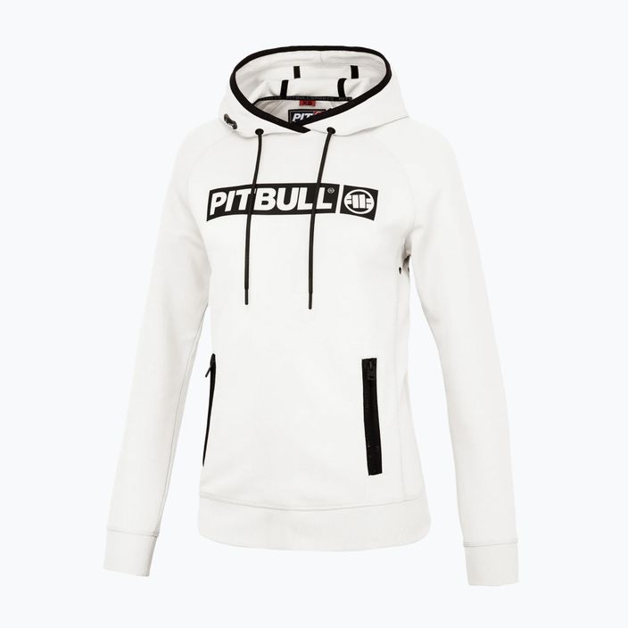 Felpa da donna Pitbull West Coast Georgia con cappuccio di colore bianco