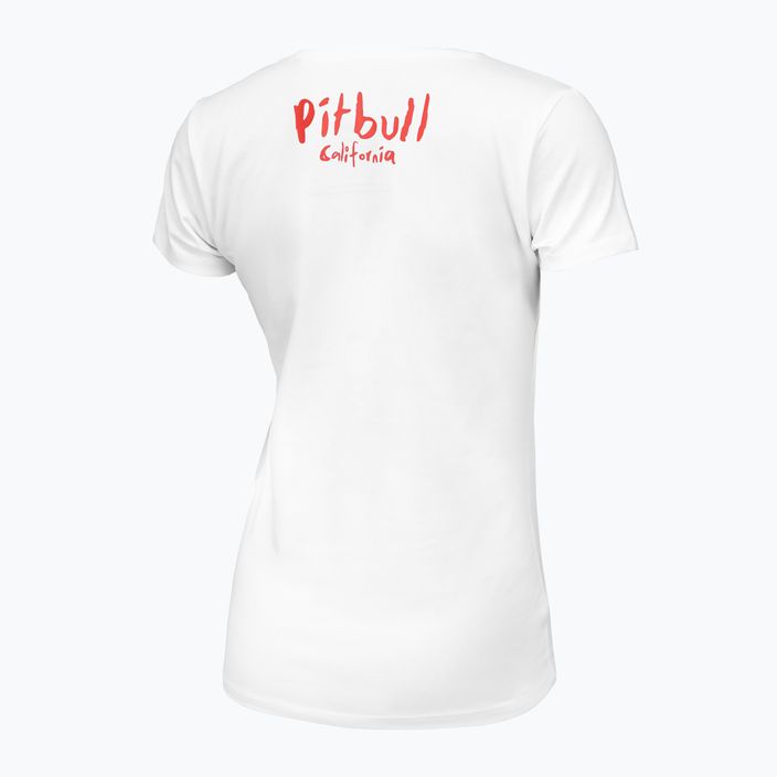 Pitbull West Coast - Maglietta da donna Acquerello bianco 2