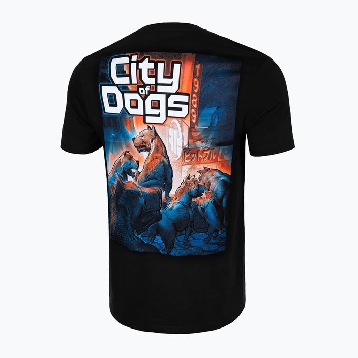 Pitbull West Coast City Of Dogs t-shirt da uomo 214047900002 nero 2