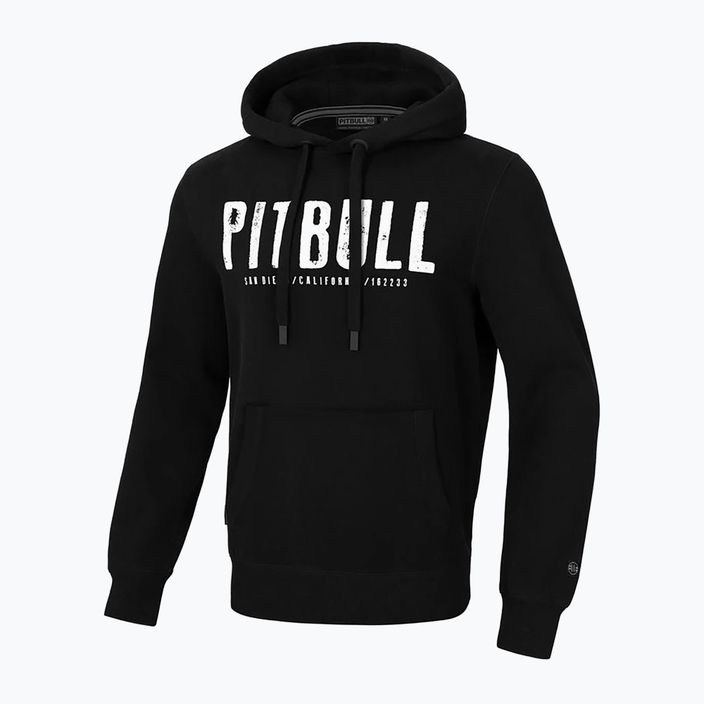 Felpa Pitbull West Coast Street King da uomo con cappuccio nero