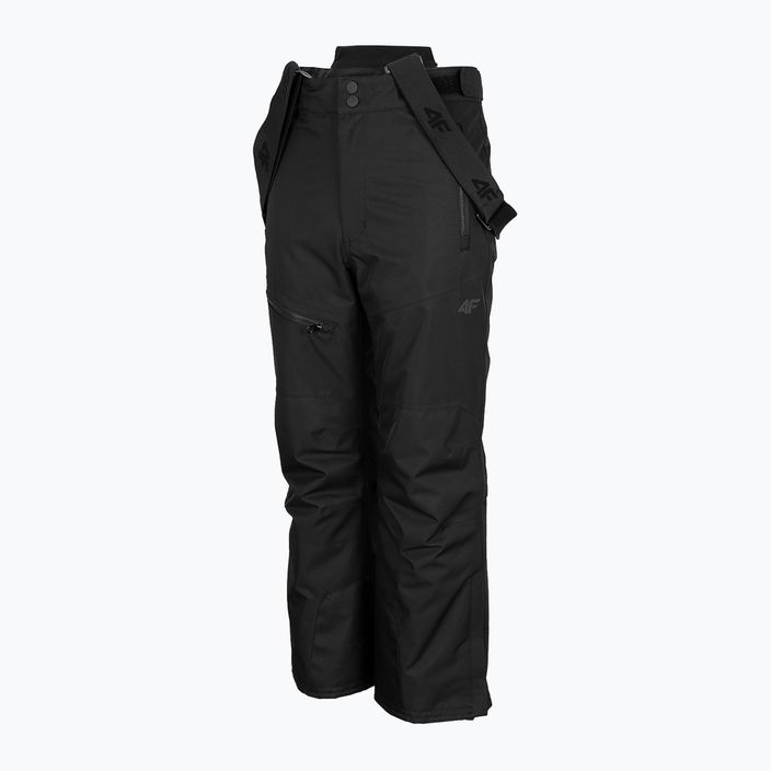 Pantaloni da sci per bambini 4F JSPMN002 nero profondo 7