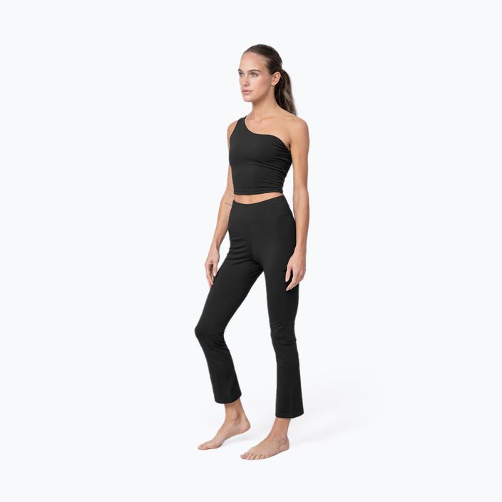 Pantaloni yoga donna 4F SPDF017 nero profondo 2