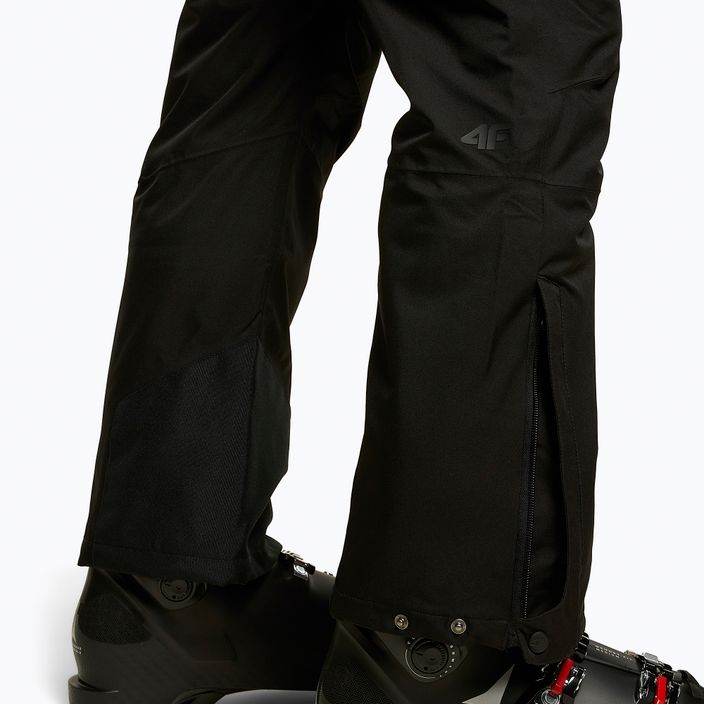 Pantaloni da sci da uomo 4F SPMN003 nero profondo 6