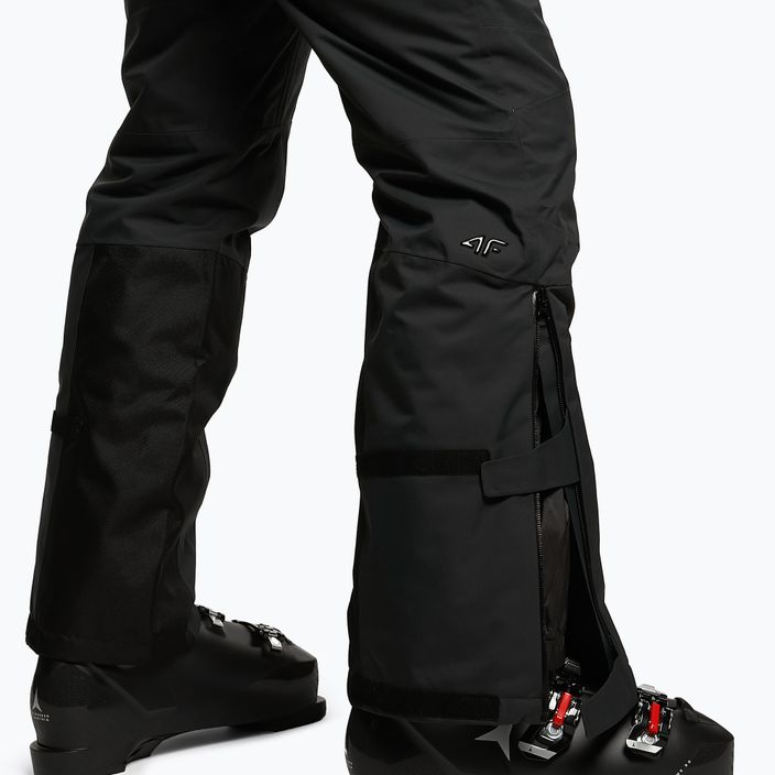 Pantaloni da sci da uomo 4F SPMN006 nero profondo 5