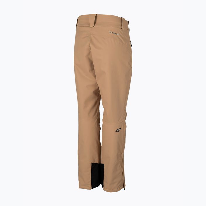 Pantaloni da sci da donna 4F SPDN006 marrone chiaro 7