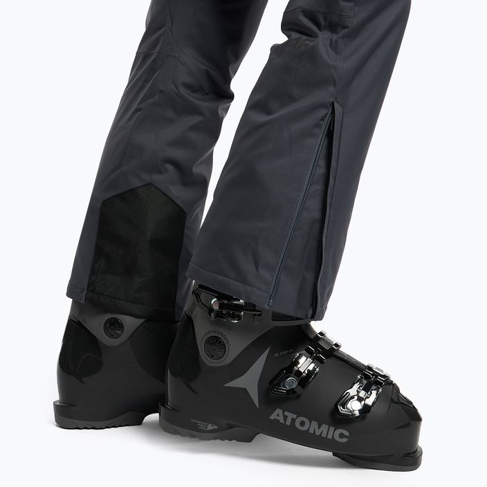 Pantaloni da sci da donna 4F SPDN002 grigio scuro 5