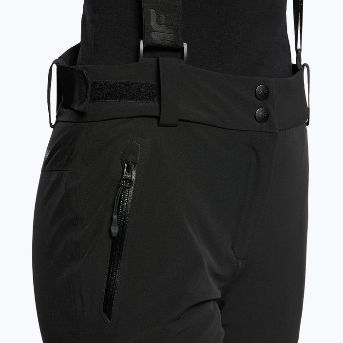 Pantaloni da sci da donna 4F SPDN004 nero profondo 4