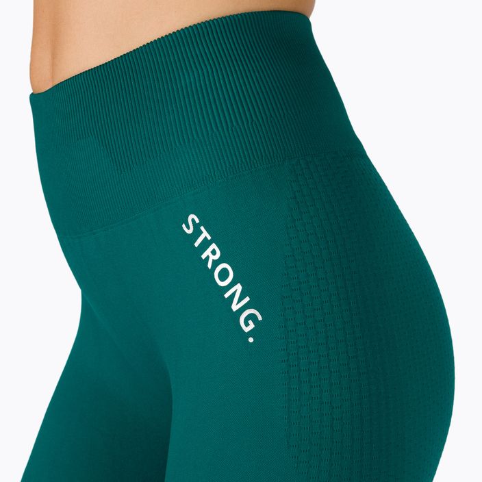 Leggings da allenamento da donna STRONG POINT Shape & Comfort Push Up verde perfetto 4