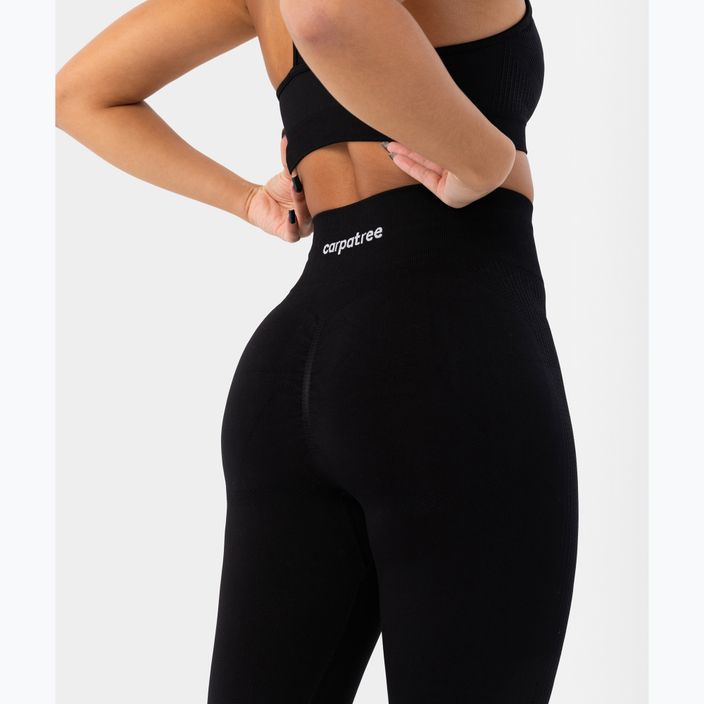 Leggings da allenamento da donna Carpatree Blaze Seamless nero 8