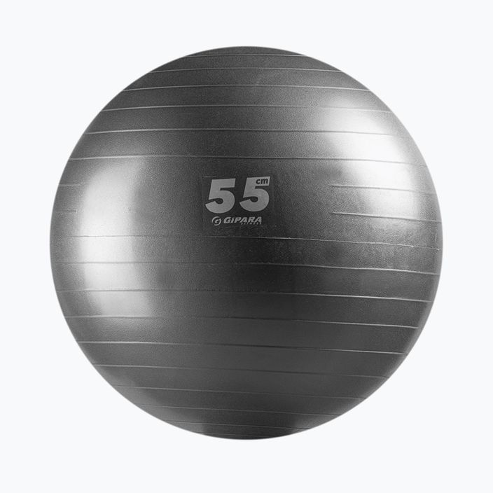 Palla da ginnastica Gipara Fitness 3141 55 cm grigio