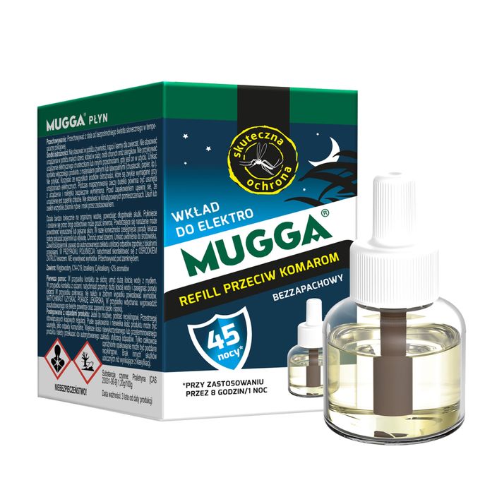 Mugga 45 night 35 ml ricarica repellente per zanzare 2