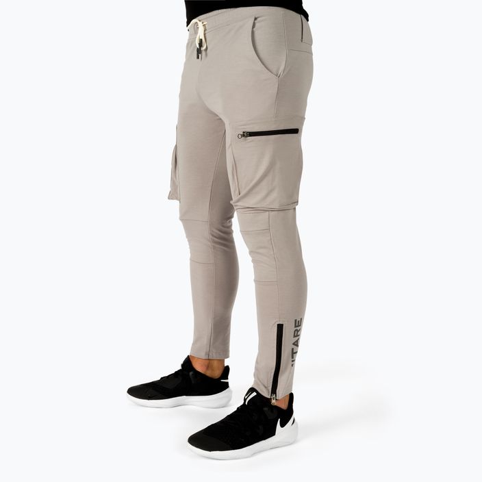Pantaloni MITARE Joggers K102 PRO da uomo grigio chiaro 4