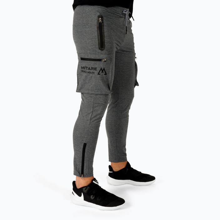 Pantaloni da uomo MITARE Joggers K102 PRO grigio scuro 3