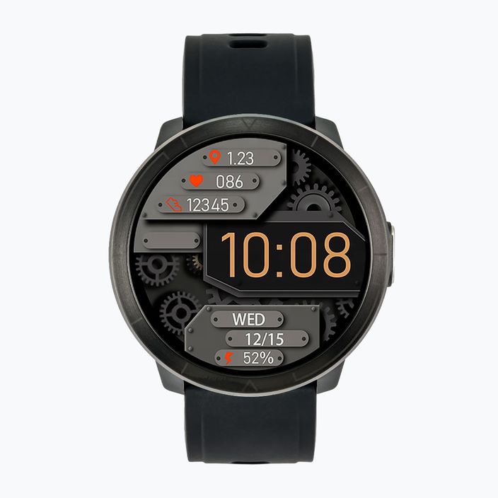 Orologio Watchmark WM18 in silicone nero