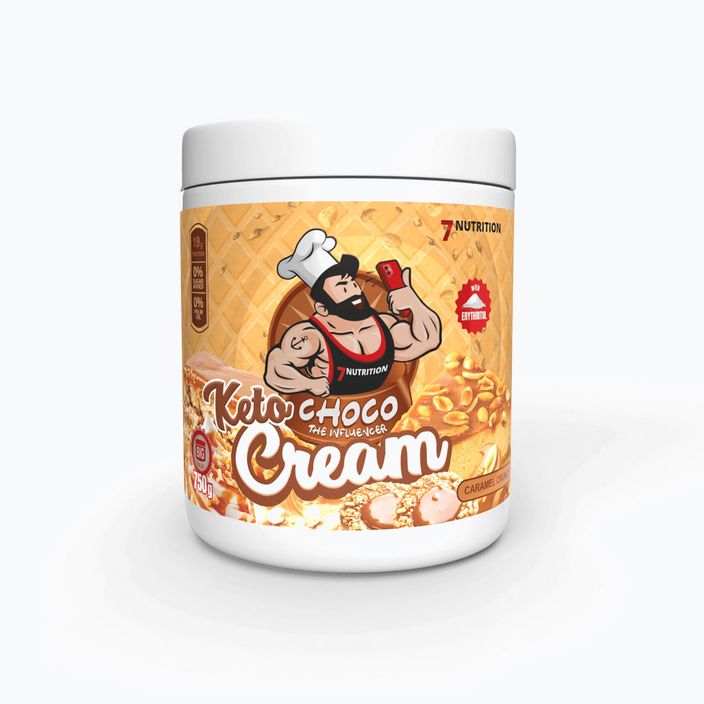 7Nutrition KETO Cream 750 g Caramel Crunch
