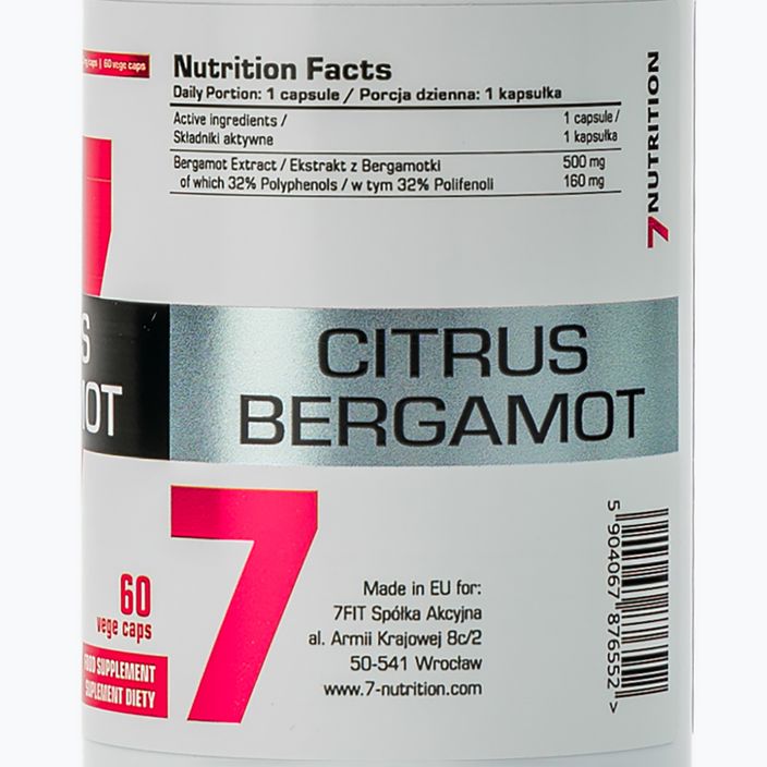 7Nutrition Citrus Bergamot 60 capsule 3