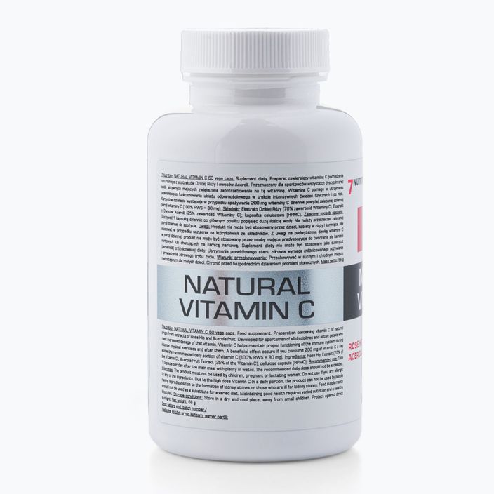 Vitamina C 7Nutrition Vitamina C naturale 60 capsule 2