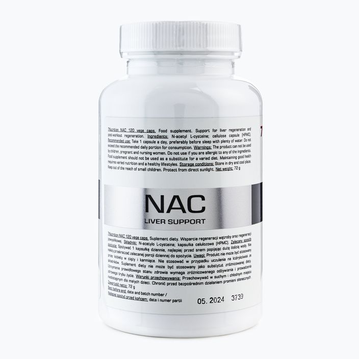 7Nutrition NAC 500 mg integratore 120 capsule 2
