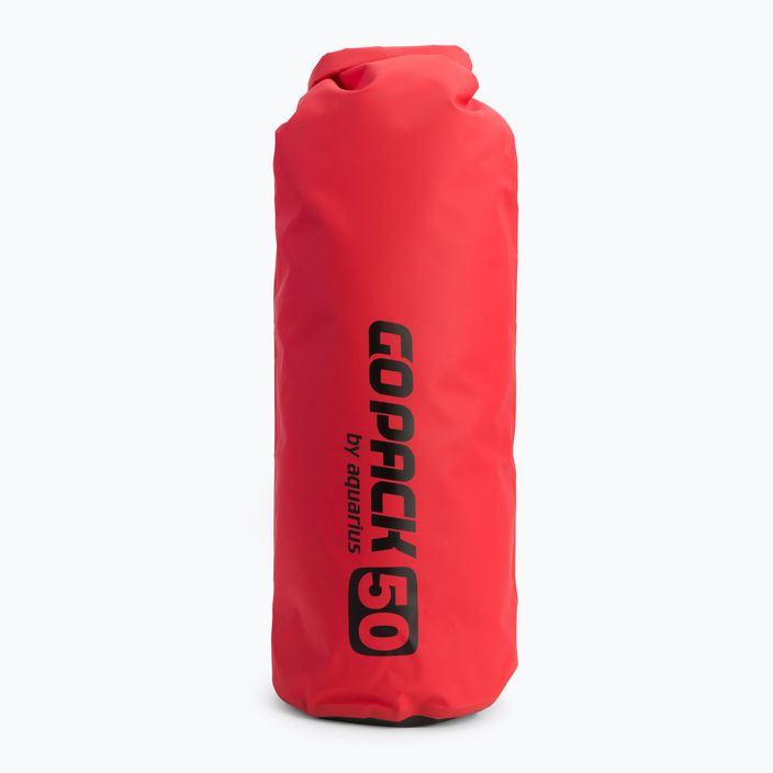 Aquarius GoPack 50 l borsa impermeabile rossa