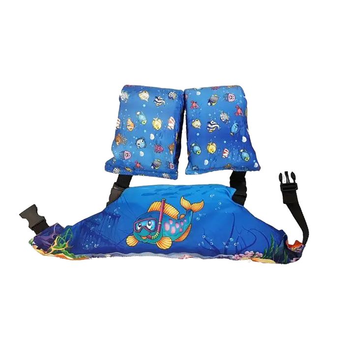 Aquarius Puddle Jumper Gilet da bagno per bambini blu 2