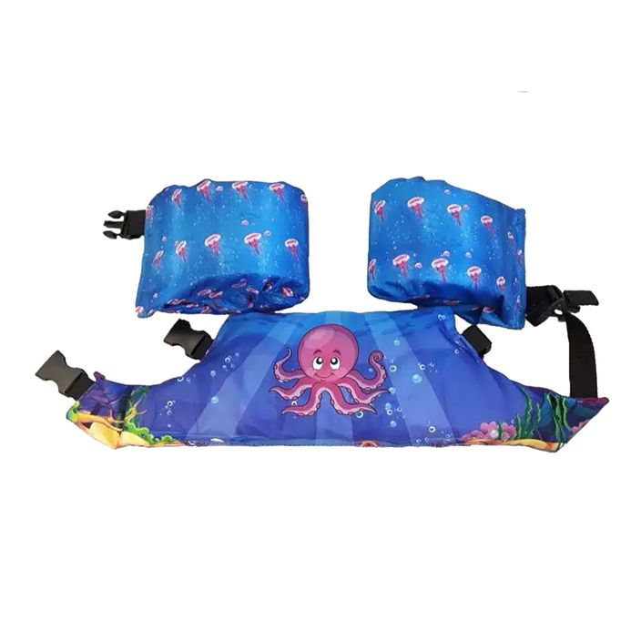 Gilet da nuoto Aquarius Puddle Jumper Octopus per bambini, viola 2
