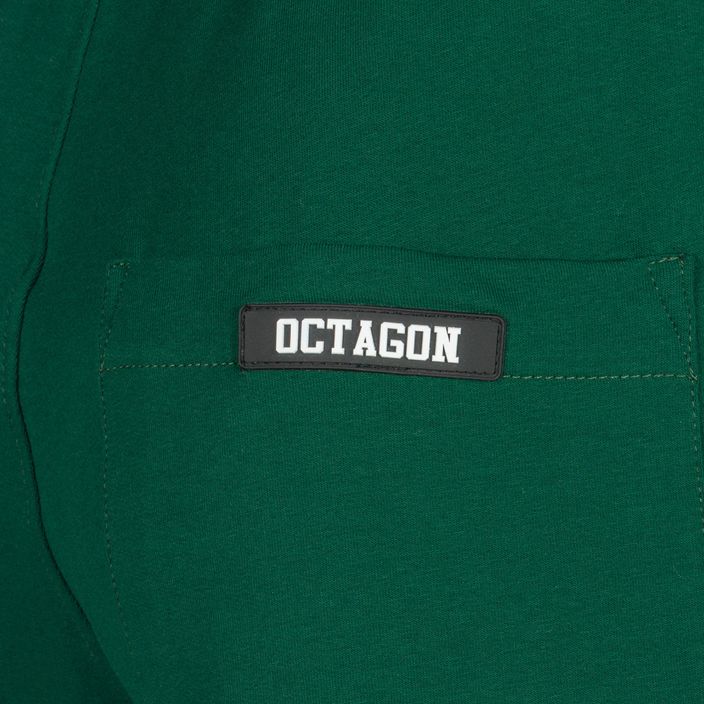 Pantaloni Octagon Light Small Logo da uomo, verde 4