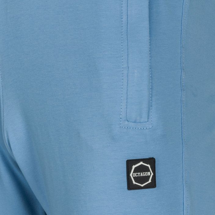 Pantaloni Octagon Small Logo da uomo blu 3