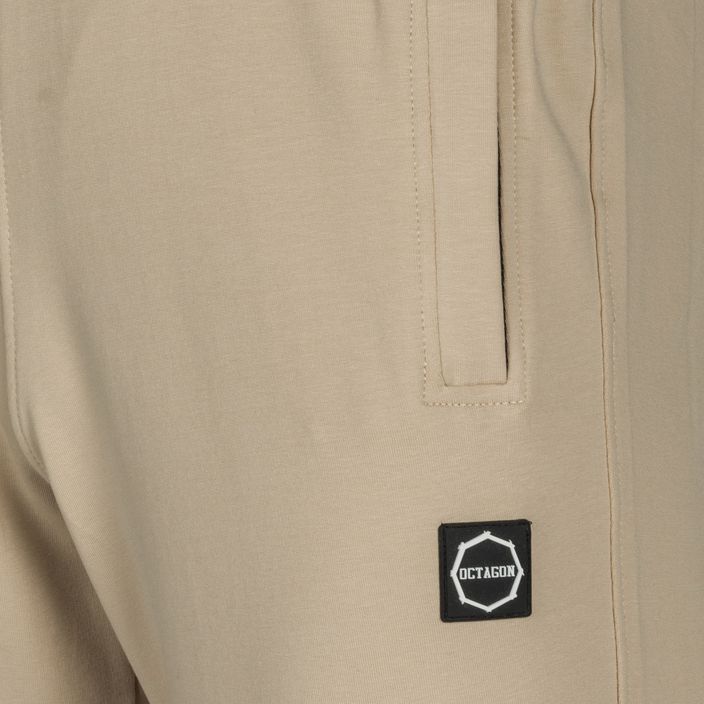 Pantaloni Octagon Light Small Logo uomo beige 3