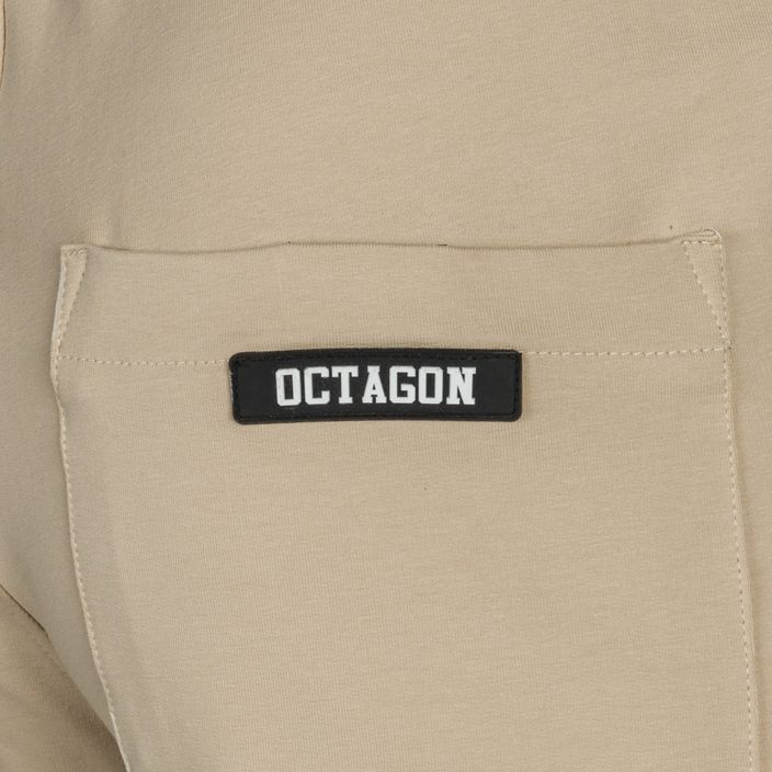 Pantaloni Octagon Light Small Logo uomo beige 4