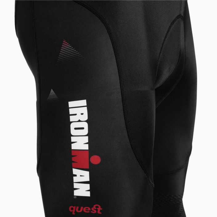 Pantaloncini da ciclismo da uomo Quest Pro+ Iron Man nero 3