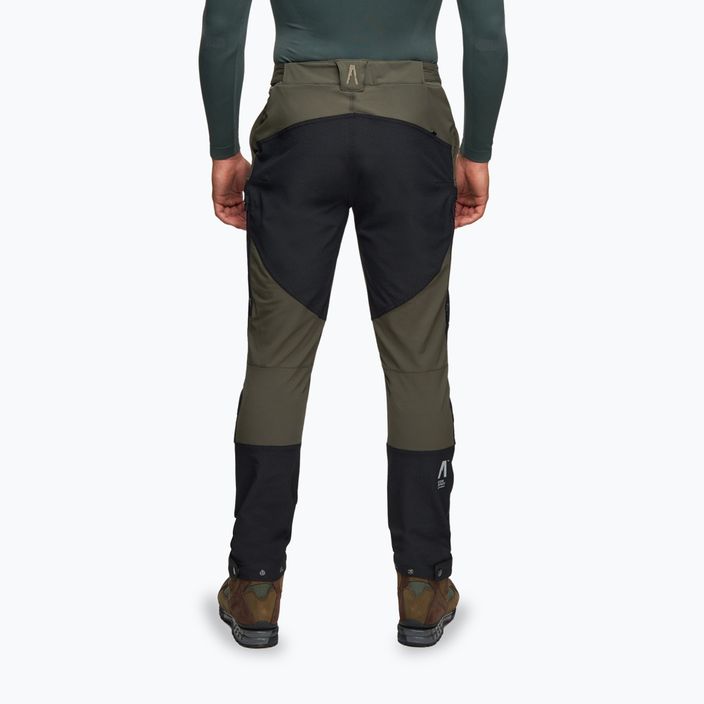 Pantaloni da trekking Alpinus Pular da uomo oliva/nero 3