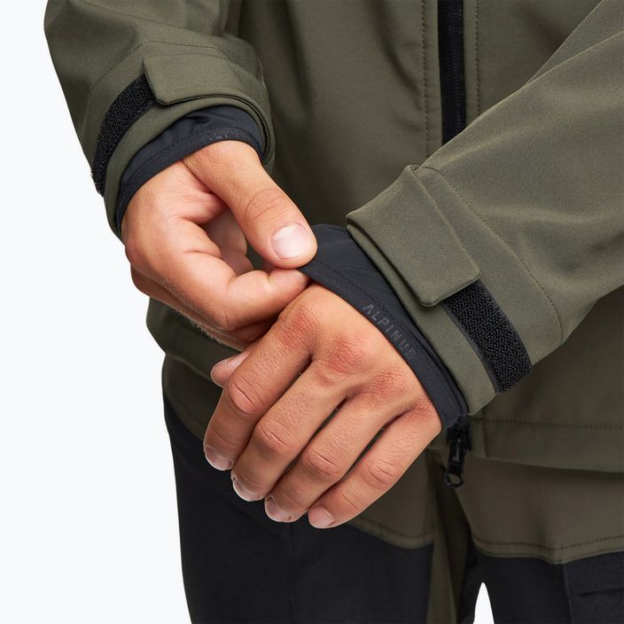 Alpinus Roignais Tactical giacca softshell da uomo verde oliva 4
