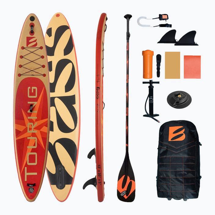 Tavola da SUP Bass Touring SR 12'0" PRO + Extreme Pro S arancione