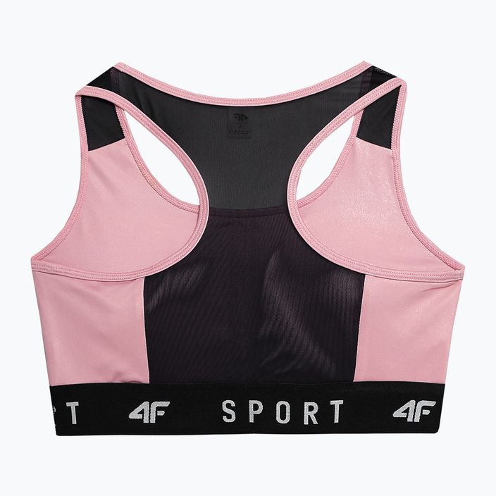 Reggiseno fitness 4F F051 rosa chiaro 5