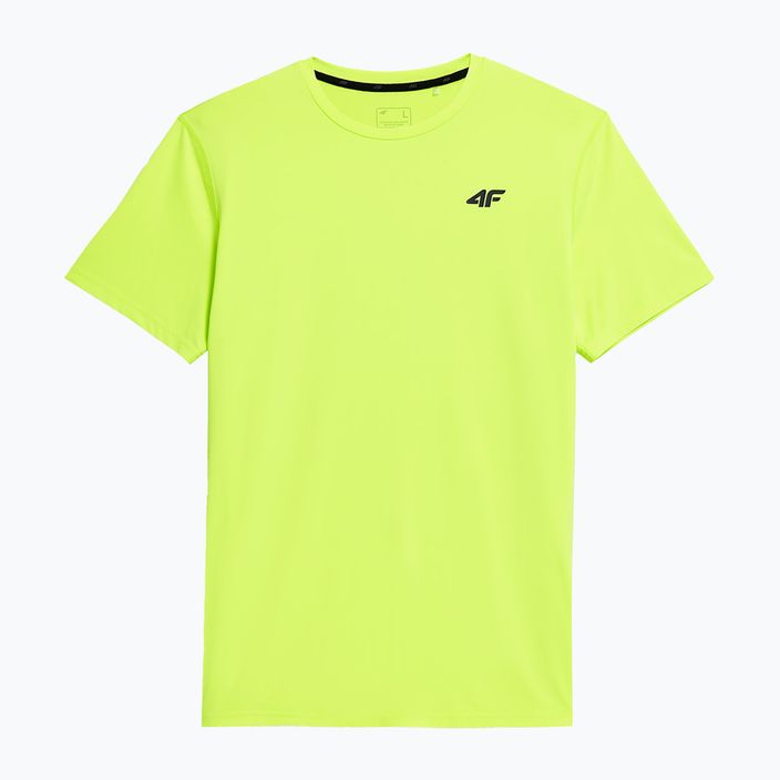 Maglietta da uomo 4F M259 verde canarino neon