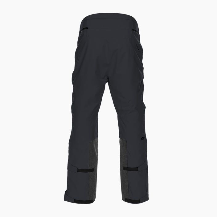 Pantaloni da sci da uomo 4F M343 nero 2