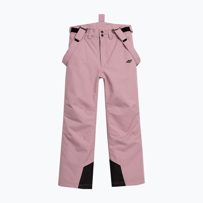 Pantaloni da sci per bambini 4F F353 rosa scuro 7