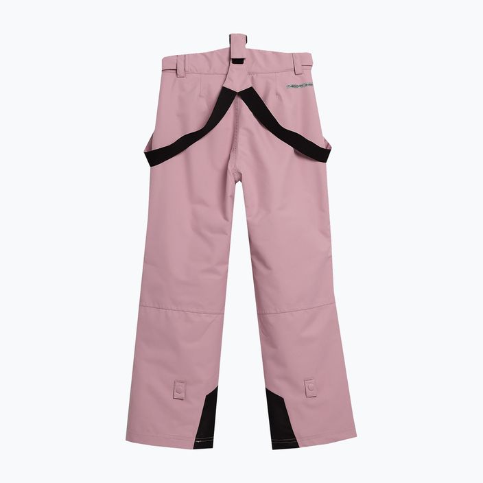Pantaloni da sci per bambini 4F F353 rosa scuro 8