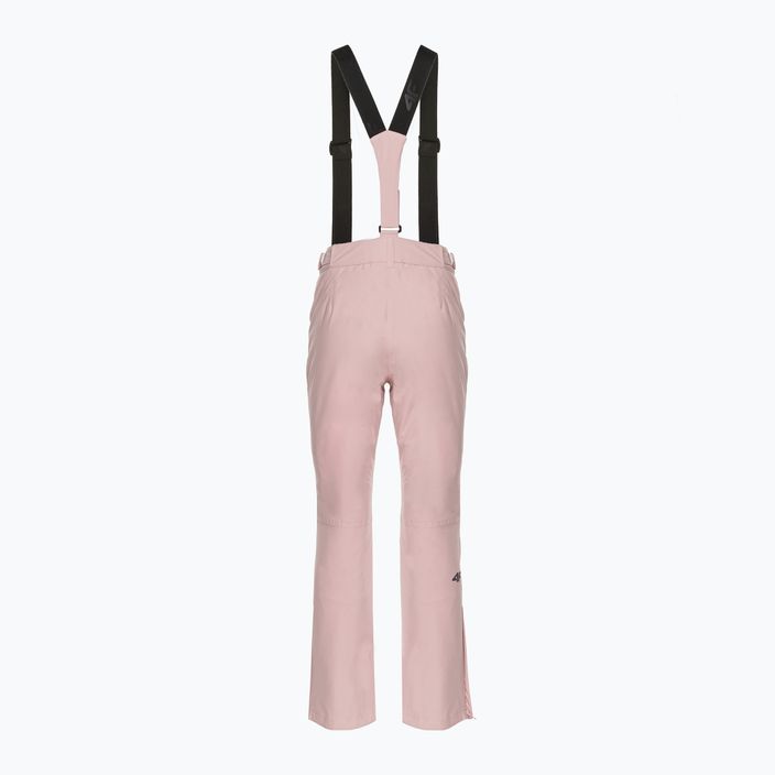 Pantaloni da sci da donna 4F F419 rosa chiaro 2